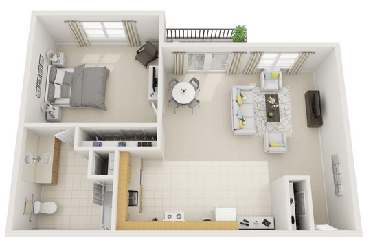 Randall Residence of Decatur floor plan 2