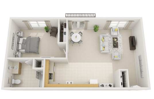 Randall Residence of Decatur floor plan 3