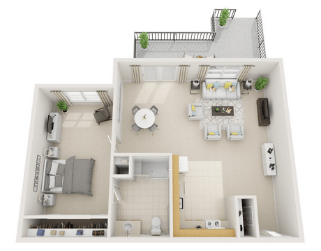 Randall Residence of Decatur floor plan 1