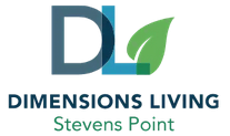 Dimensions Living Stevens Point logo
