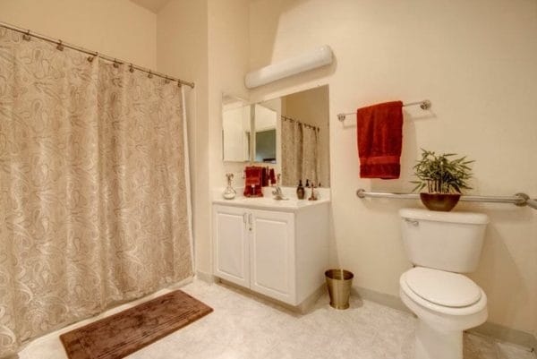 Bathroom in Model Apartment at Regency Grand of West Covina