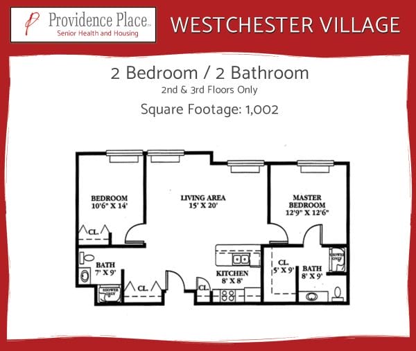 Westchester Village at Providence Place Floor Plan