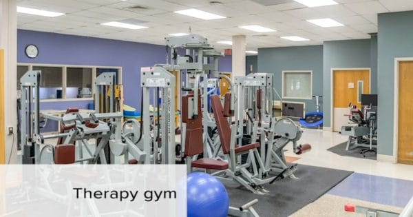 Encompass Health Rehabilitation Hospital of Tallahassee therapy gym