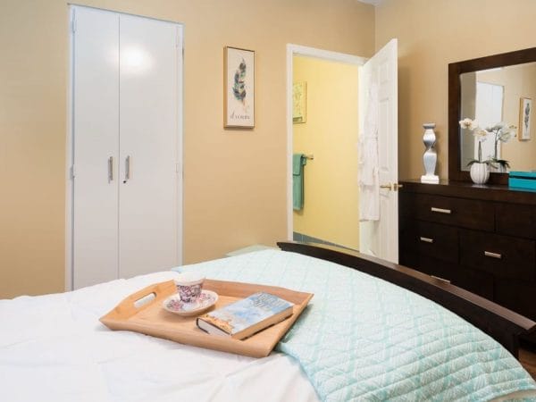 Pacifica Senior Living Fort Myers model bedroom