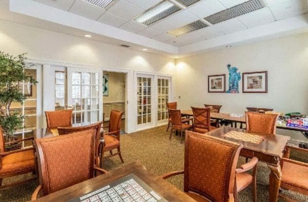 Elison Independent & Assisted Living of Maplewood game room