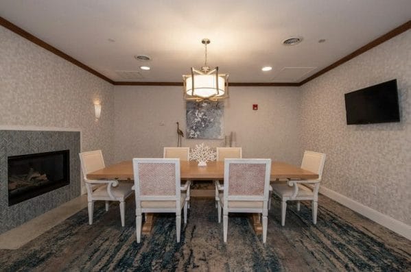 Barrington Terrace of Fort Myers private dining room