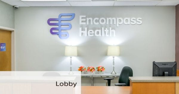 Encompass Health Rehabilitation Hospital of Tallahassee lobby