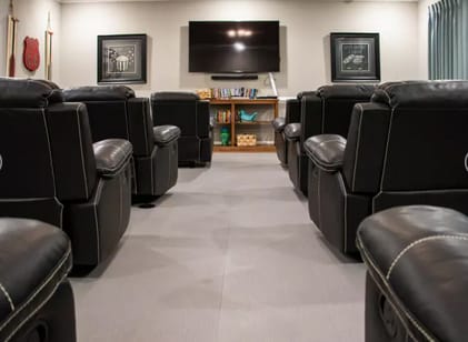 Carteret Landing Assisted Living movie theater