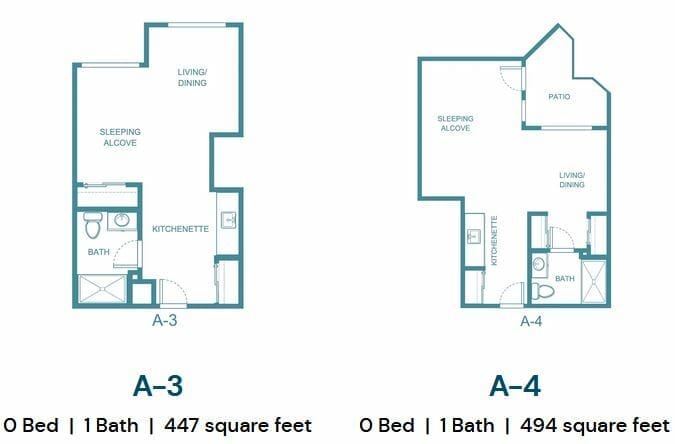 A3 A4 Floor Plan at The Chateau at Harveston