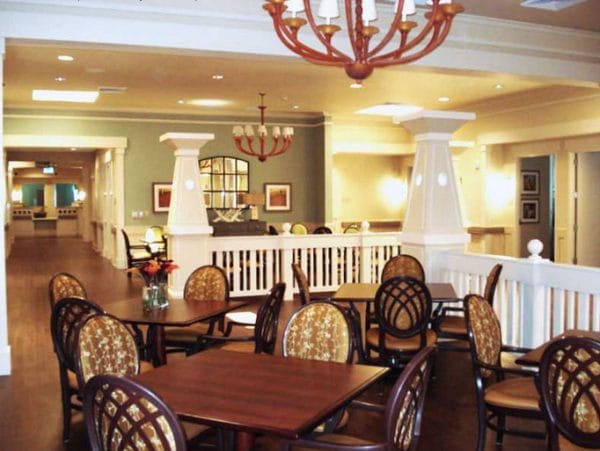 The Club Health and Rehabilitation Center at The Villages dining room