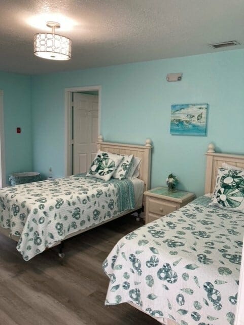 GrandCare Assisted Living twin bed residence