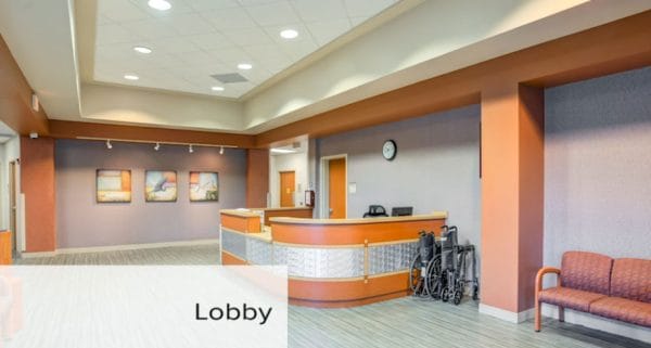 Encompass Health Rehabilitation Hospital of Sarasota lobby