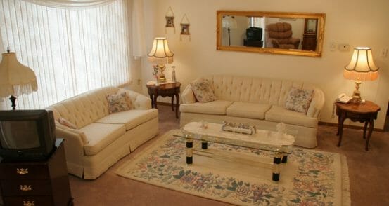Hay Creek Lodge residence living room