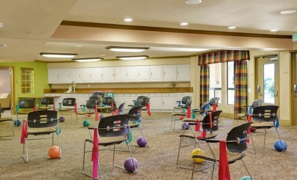 Activity Room at The Reserve at Thousand Oaks