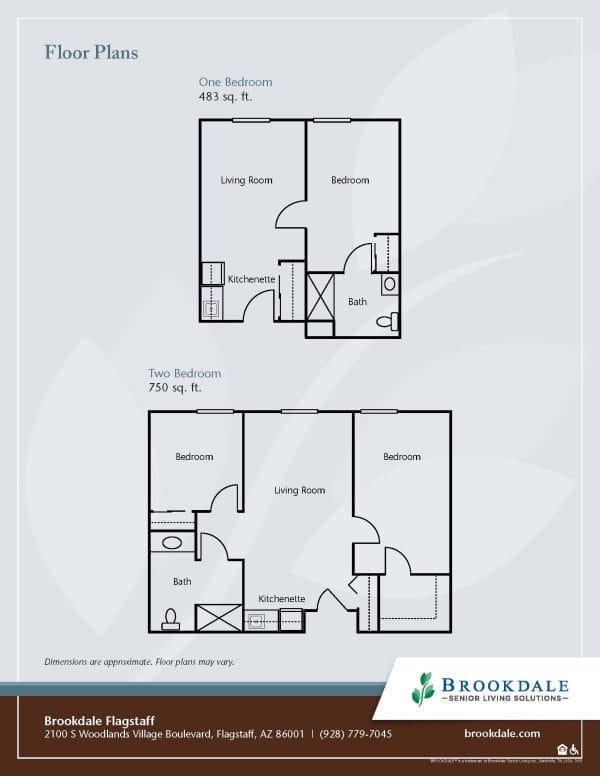 Brookdale Flagstaff floor plan 2