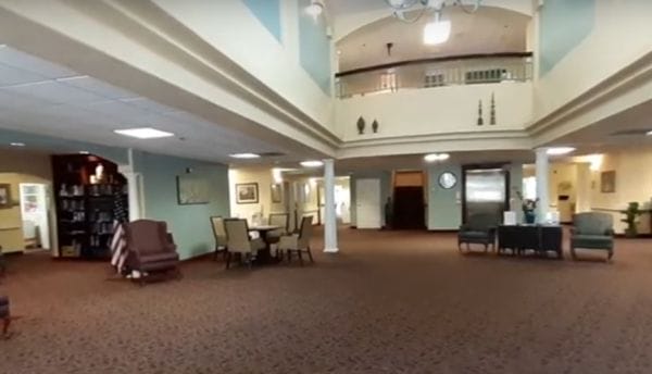 Main lobby and foyer in Madison at Clermont