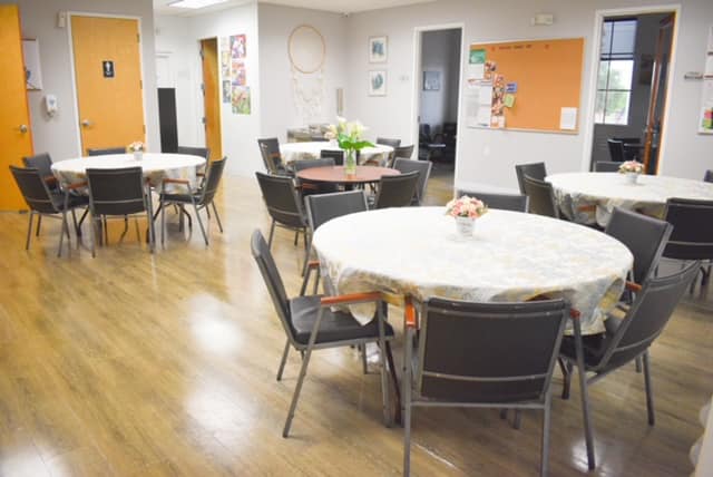 Loving Heart Adult Day Care dining room