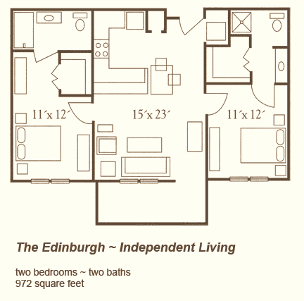 Oak Grove Inn Edinburgh floor plan