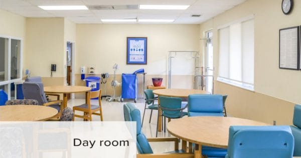 Encompass Health Rehabilitation Hospital of Tallahassee day room