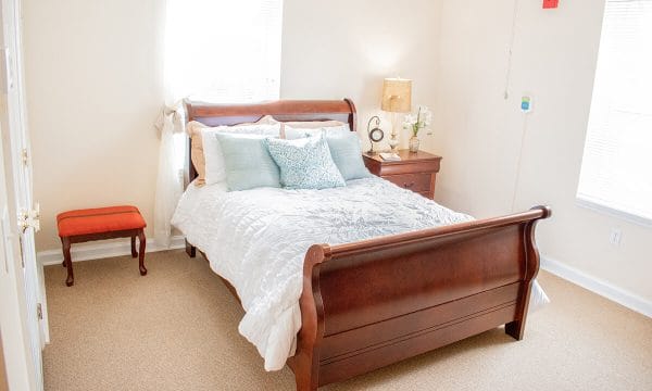 HarborChase of Tallahasee model bedroom
