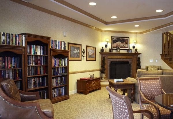 Library at Sunrise of Woodland Hills