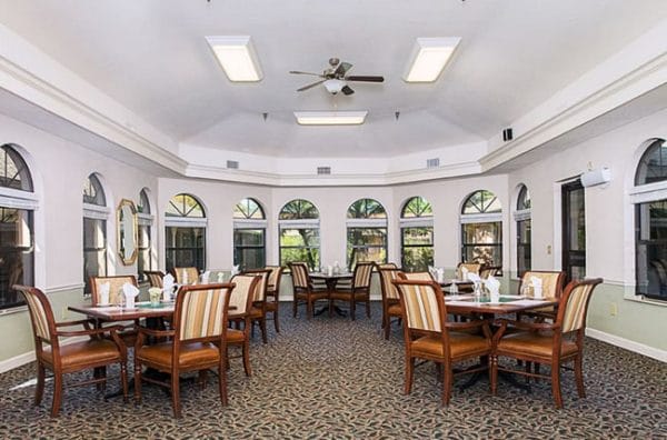 Dining room in Grand Villa of Englewood