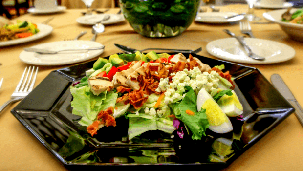 Healthy salad from the kitchen of The Forum at Tucson