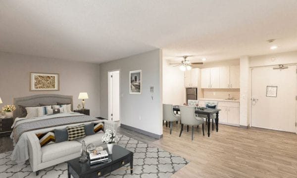 River Commons resident apartment interior