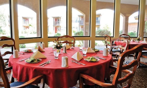 Emerald Springs community dining room