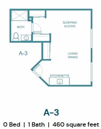 A3 Floor Plan at Sierra Hills