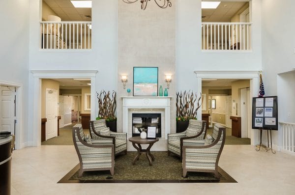 American House bonita springs lobby