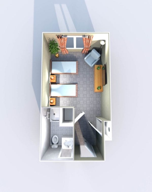 Chatham Ridge Assisted Living Floor Plan