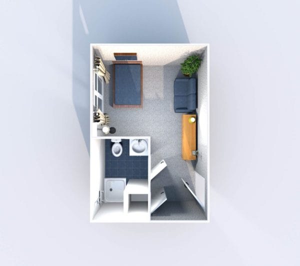 Mebane Ridge Assisted Living Floor Plan