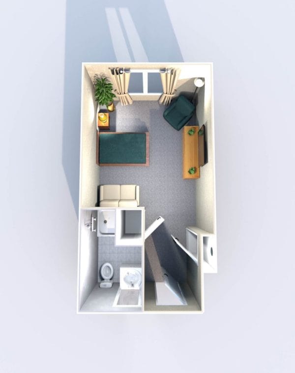 Mebane Ridge Assisted Living Floor Plan