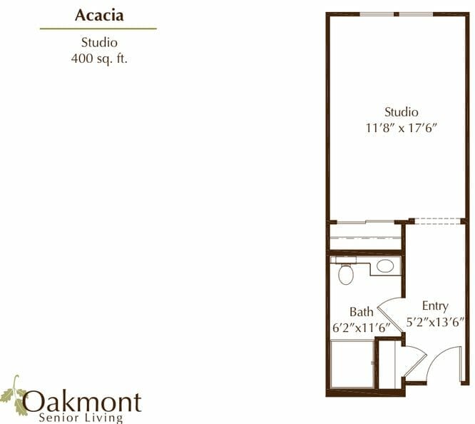 Acacia Floor Plan at Oakmont of San Antonio