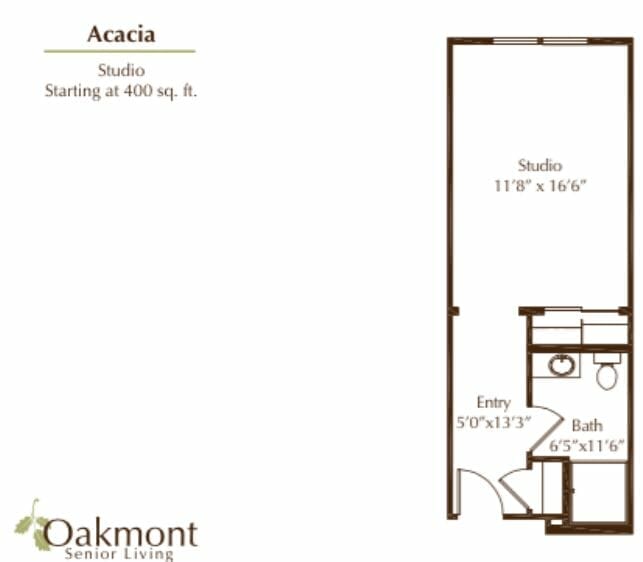 Acacia Floor Plan at Oakmont of Santa Clarita