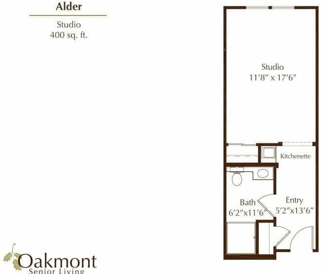 Alder Floor Plan at Oakmont of San Antonio