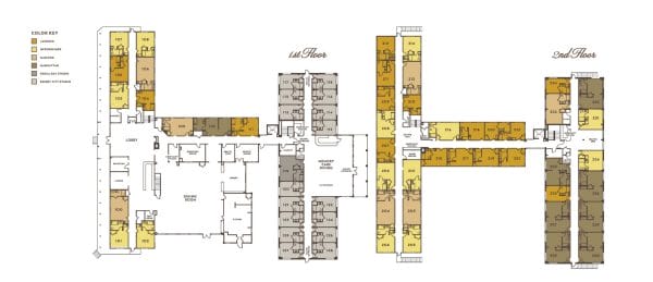 Alexander Guest House Senior Living building floor plan