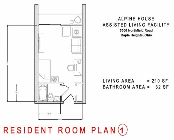 Alpine House of Maple Heights Floor Plan 1