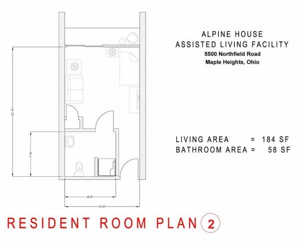 Alpine House of Maple Heights Floor Plan 2