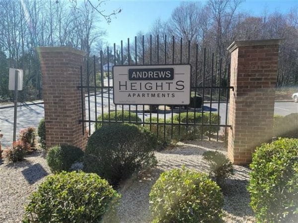 Andrews Heights Sign