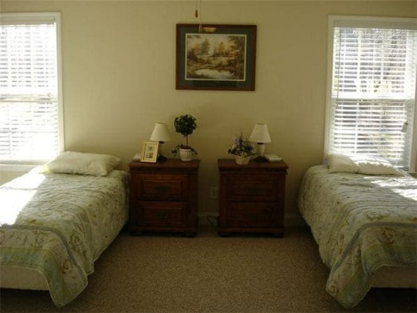 Arcadia Care Home Bedroom