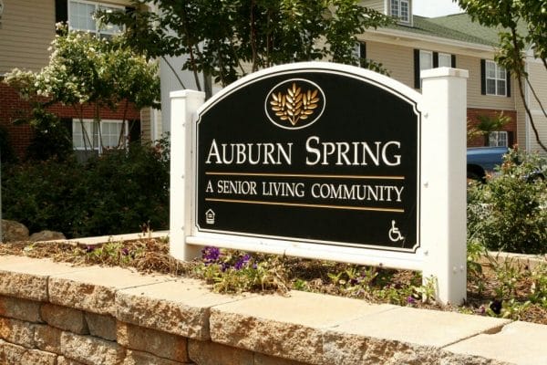 Auburn Spring Sign