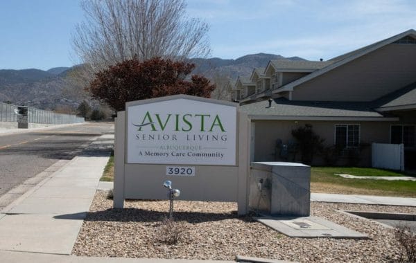 Avista Senior Living Albuquerque Sign