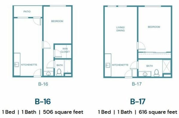 B16 and B19 Floor Plan at The Palms