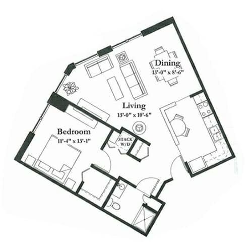Summit Place floor plan 1