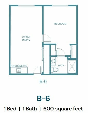 B6 Floor Plan at Sierra Hills