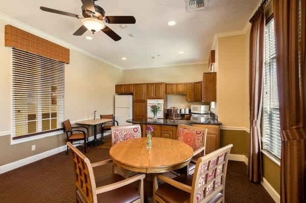 Community Kitchen Area at Pacifica Senior Living Bakersfield