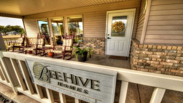 BeeHive Homes of Portales Porch
