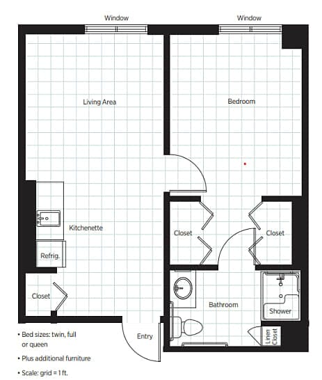 Belmont Village Fort Lauderdale Floor Plan3
